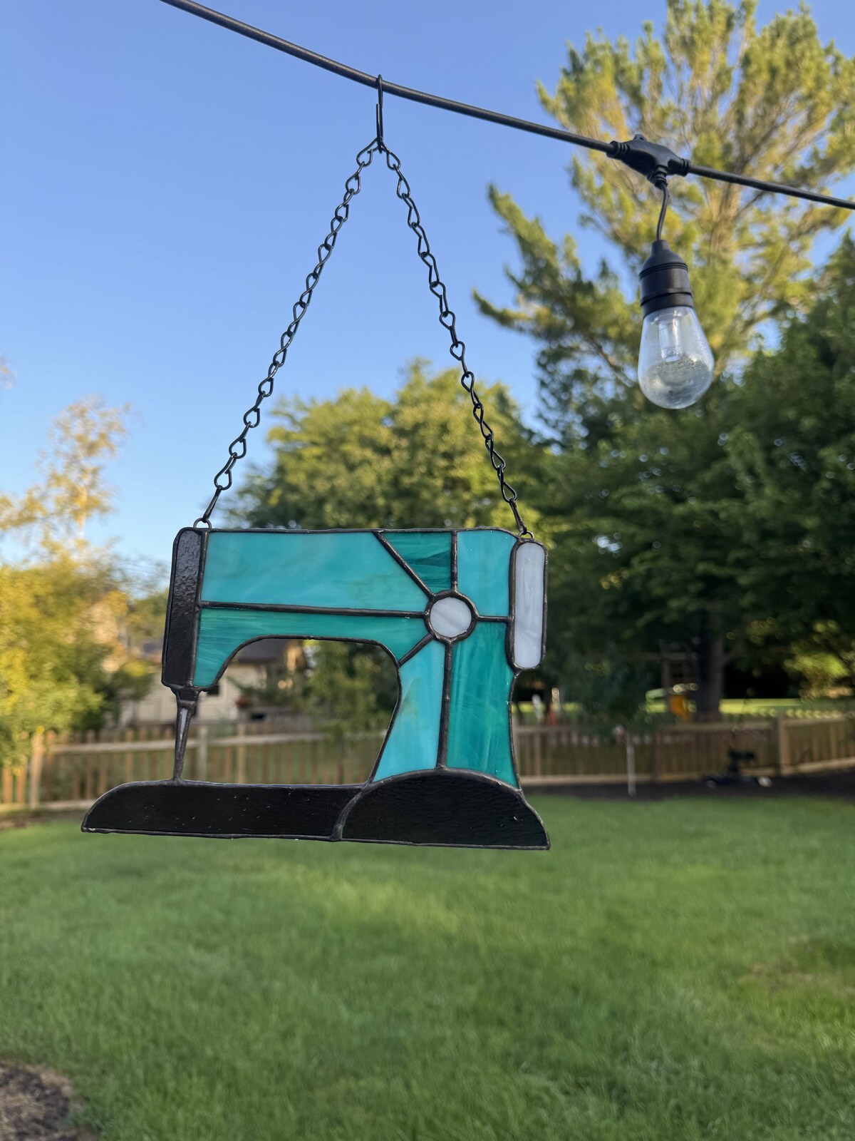 Sewing machine — Turquoise