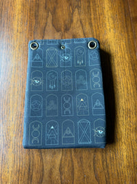 Cross-Body Bag Arched Mystic Symbols back view