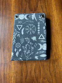 Cross-Body Bag Herbs and Symbols back view