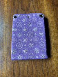 Cross-Body Bag Symbols in Plum back view