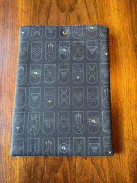 Large Device Sleeve Mystical device-sleeve-large-arched-mystic-symbols-back