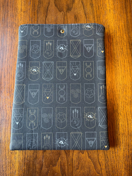 Large Device Sleeve Mystical device-sleeve-large-arched-mystic-symbols-back
