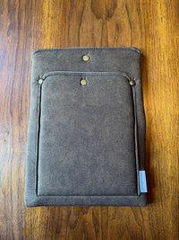 Large Device Sleeve Solids device-sleeve-large-brown-front