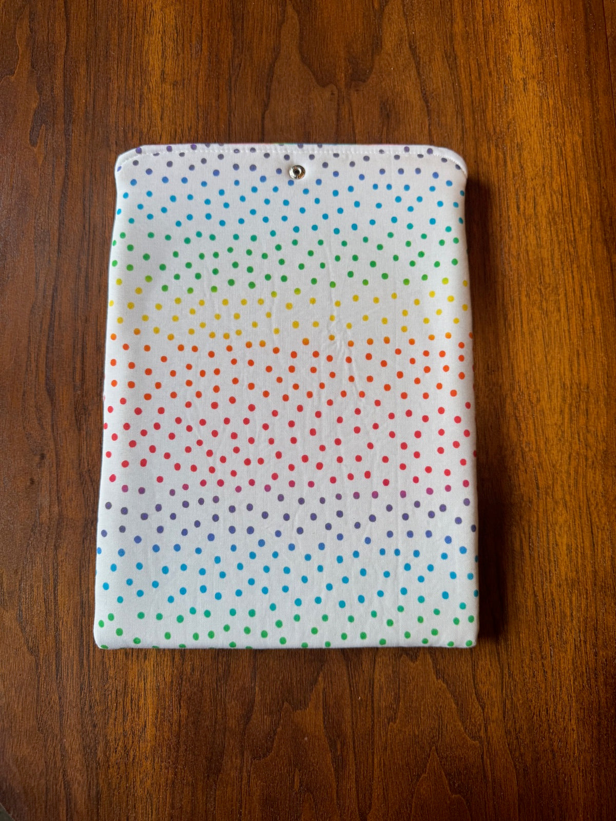 Large Device Sleeve Novelty Polka Dots back