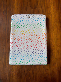 Large Device Sleeve Novelty Polka Dots back