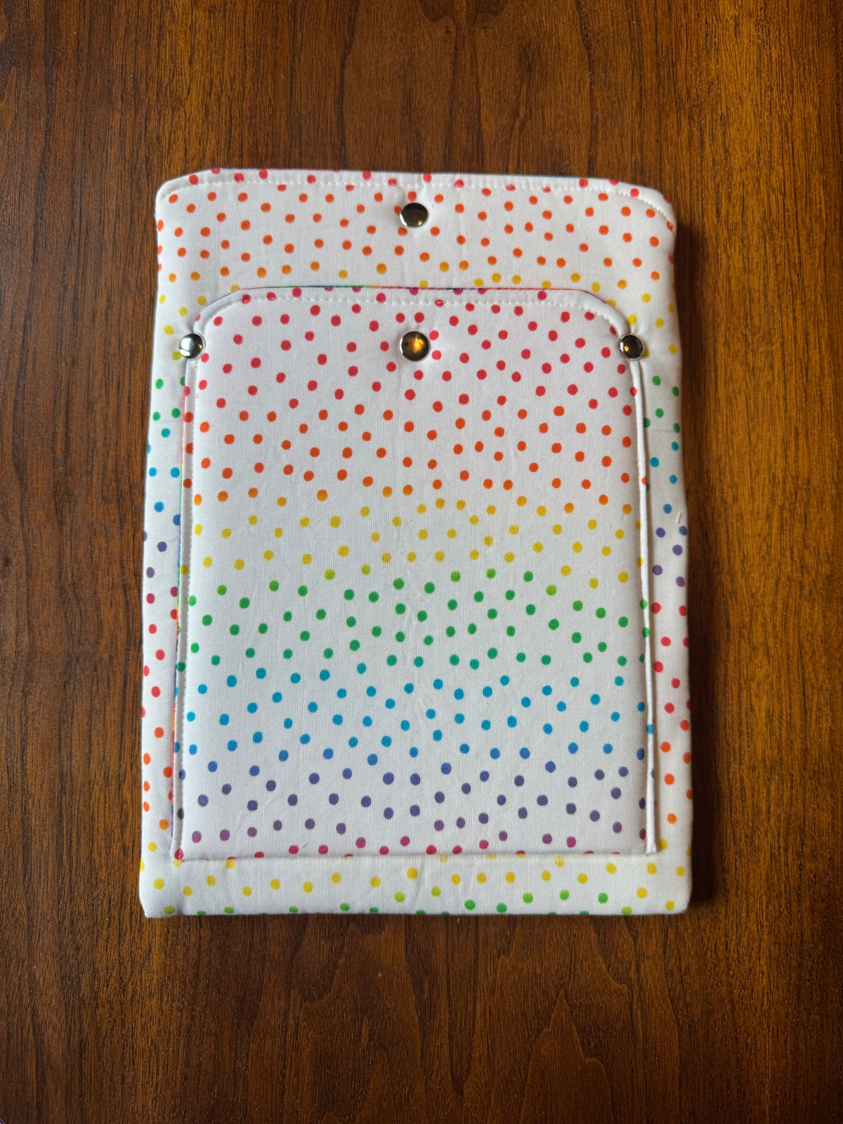 Large Device Sleeve Novelty Polka Dots front