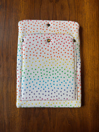 Large Device Sleeve Novelty Polka Dots front