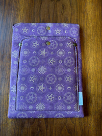 Symbols in Plum Device Sleeve