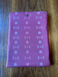 Large Device Sleeve Mystical device-sleeve-large-triple-moon-goddess-back
