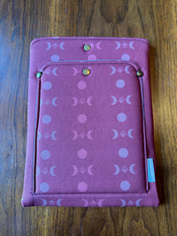 Large Device Sleeve Mystical device-sleeve-large-triple-moon-goddess-front