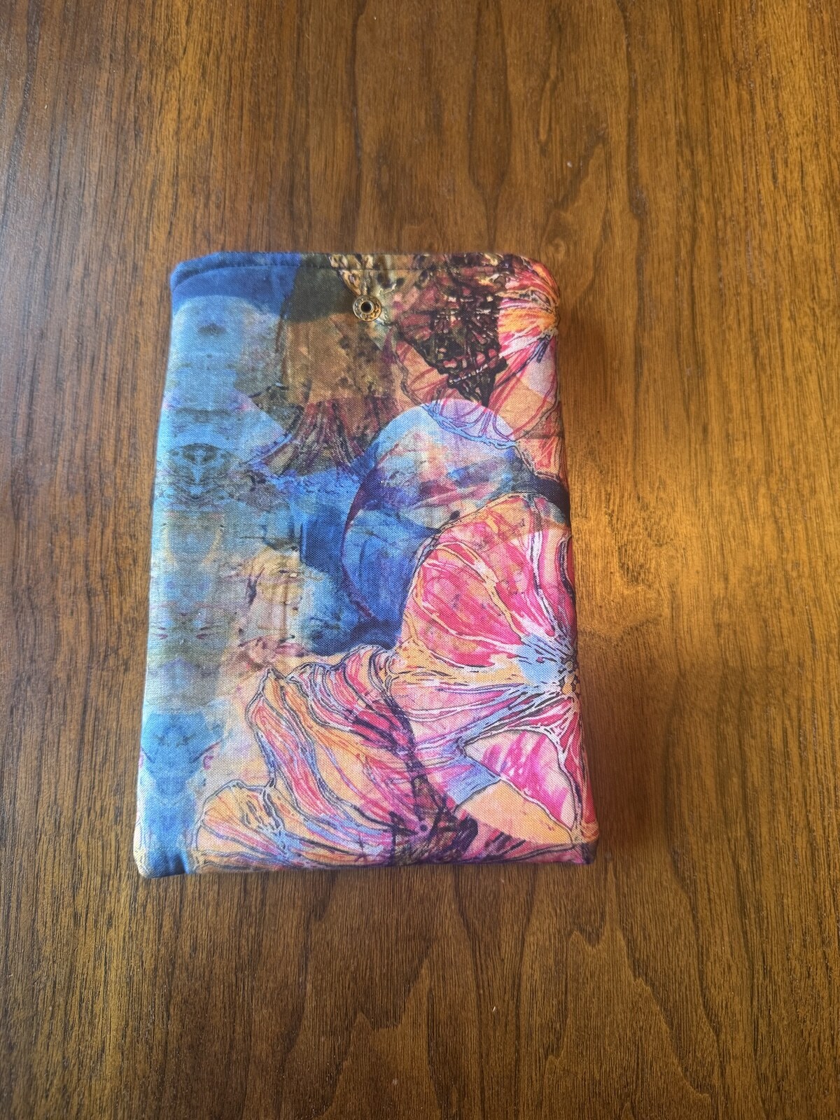 Hibiscus Device Sleeve — small, back
