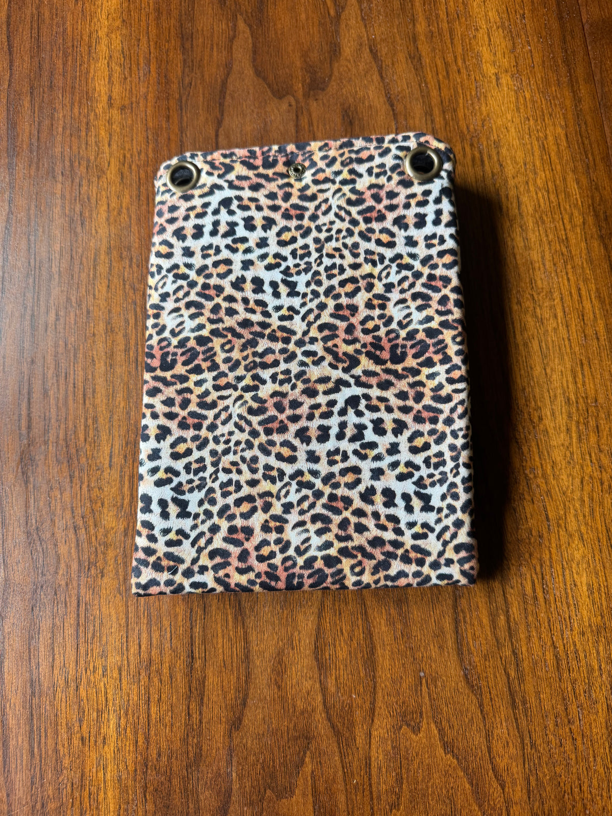 About Town Cross-Body Bag in Leopard design, back