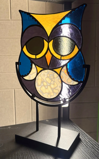 Owl Triple Moon — Blue
