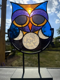 Owl Triple Moon — Blue