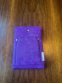 Purple Device Sleeve, Small, front