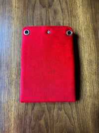About Town Cross-Body Bag in Red design, back