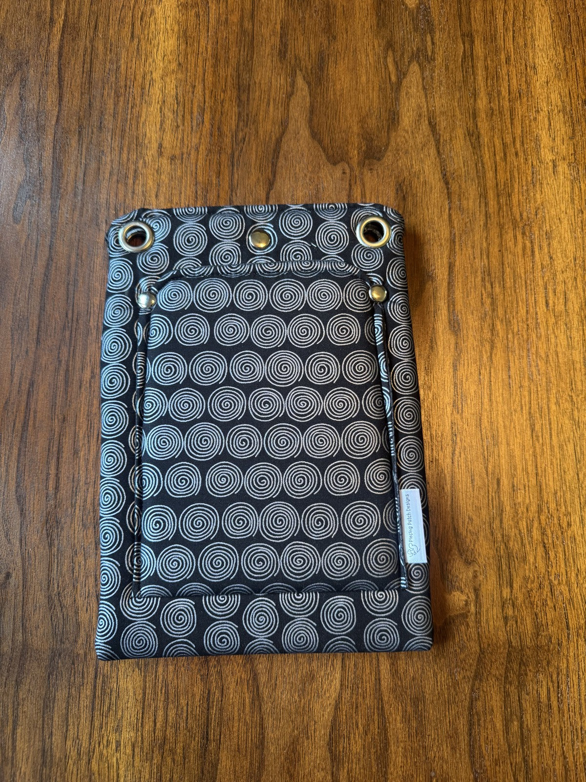 Silver Swirls Cross-Body Bag