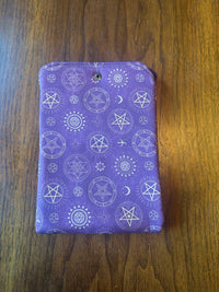 Symbols in Plum Device Sleeve